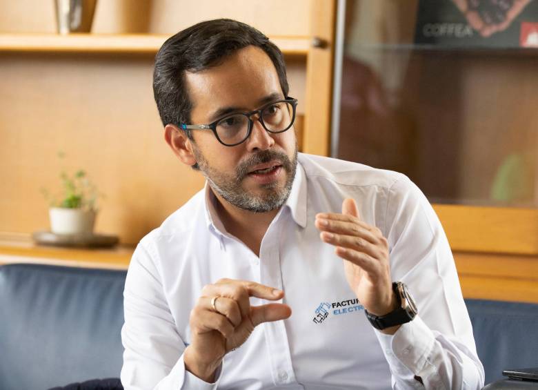 El director de la Dian, Lisandro Junco, consultado por EL COLOMBIANO, confirmó la existencia del Ojo de la Dian, y dijo que todos los procesos están en Fiscalía. FOTO Edwin Bustamante