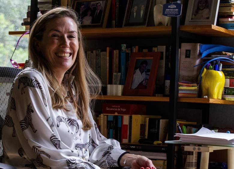La escritora Sara Jaramillo impulsa el ciclo Escribir Colombia. FOTO Julio César Herrera