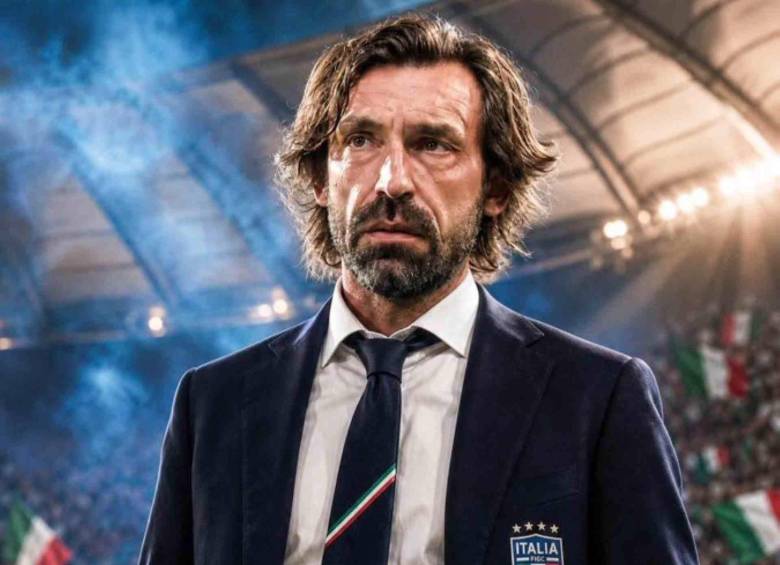 El italiano Andrea Pirlo sería el elegido para dirigir a la selección Azzurra, que busca entrenador con miras a lograr la clasificación al Mundial 2030. FOTO TOMADA X 