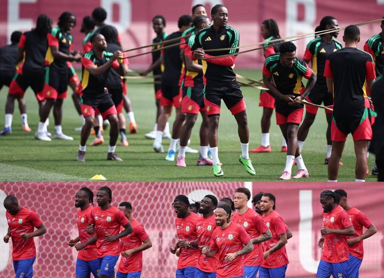 El plantel de RD del Congo tiene un valor de 153,40 millones de euros según Transfermarkt, y el de Jamaica, 53,83 millones de euros. FOTOS: GETTY