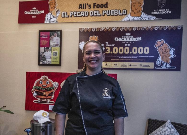 Alina atiende en su restaurante eventos variados. Sus especialidades gourmet están presentes en momentos especiales y del día a día. FOTO JULIO CÉSAR HERRERA