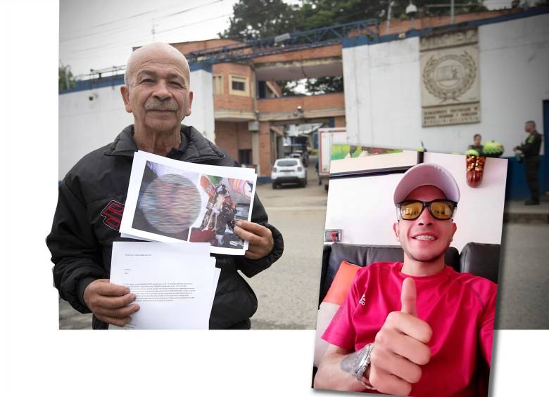 Hernando López es el padre de Sebastián. Ayer entregó la carta en que su hijo solicita la eutanasia. El joven paga una condena de 48 meses por hurto y fuga de presos. FOTO esneyder gutiérrez