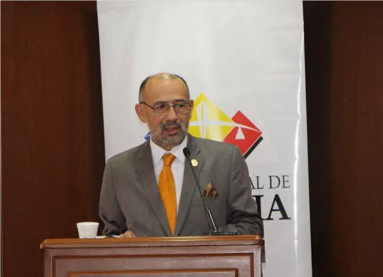 El magistrado Hermens Darío Lara, presidente de la Corporación de Jueces y Magistrados y togado del Tribunal Superior de Bogotá. FOTO: REDES SOCIALES/ @CORTENACIONAL EN X