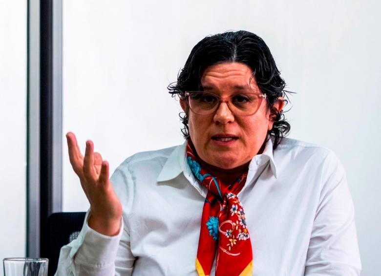 Laura Moisa es codirectora del Banco de la República. FOTO JULIO CÉSAR HERRERA. 