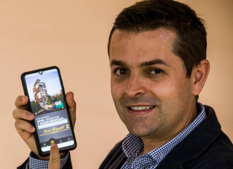 Juan Fernando Tobón creó Arpi con la idea de que cualquier persona pudiera invertir en propiedad raíz, sin tener grandes capitales ni cargar con problemas de la administración. FOTO Julio Herrera