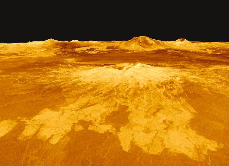 Venus no tiene un cuerpo celeste propio, como la Luna, por su proximidad con el Sol. Foto: Nasa