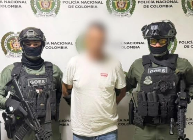 Imagen de la captura de Antonio Márquez Gómez, conocido como El Descuartizador por un crimen de 1995. Foto: Cortesía.