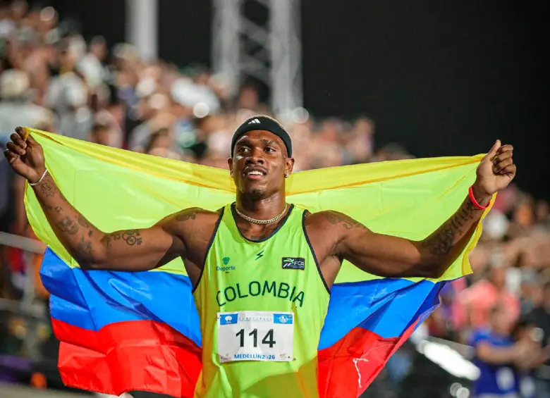 Longa es ahora el mejor velocista en la historia de Sudamérica. FOTO CORTESÍA
