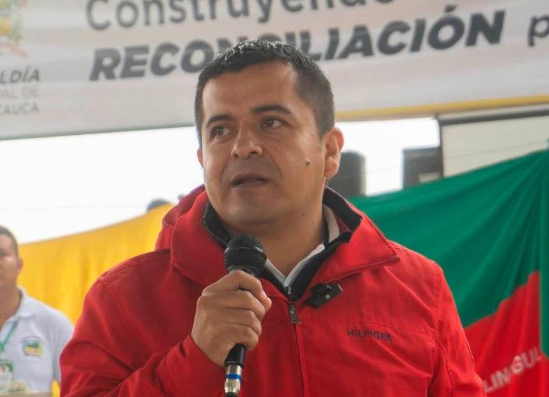 Javier Muñoz, el alcalde del municipio de Páez, Cauca. FOTO: CORTESÍA.