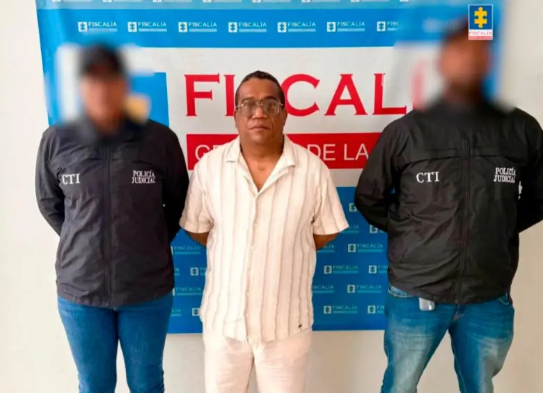 El pastor religioso capturado, John Jairo Leguia González, se declaró inocente. FOTO: CORTESÍA DE LA FISCALÍA.