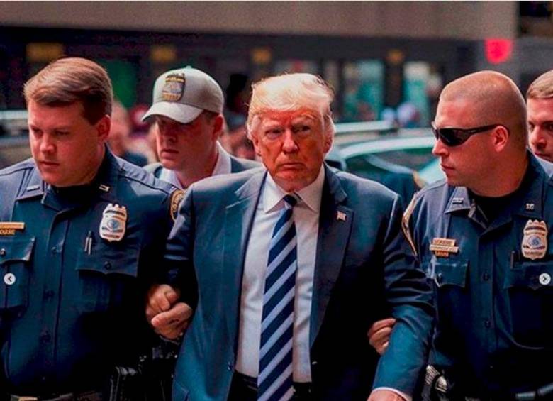 Polémica Por Falsas Fotos Creadas Con Inteligencia Artificial De La Supuesta Captura De Donald Trump 
