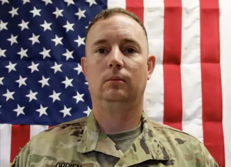 Jeffrey O’Brien, de 45 años. FOTO: Ejercito de Estados Unidos.