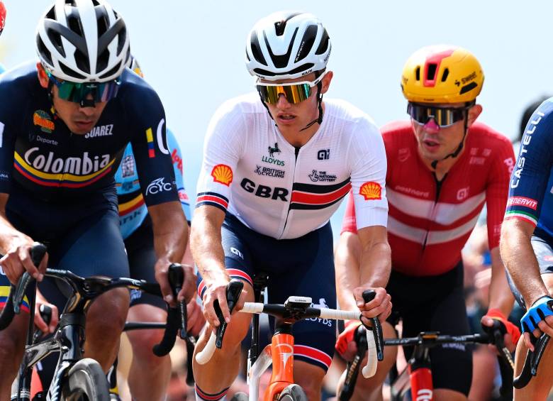 Santiago Buitrago confirmó en Canadá su gran nivel competitivo. Terminó en el top-30 mundial. FOTO: CORTESÍA FEDECICLISMO