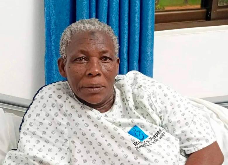 Safina Namukwaya tiene 70 años. FOTO CORTESÍA