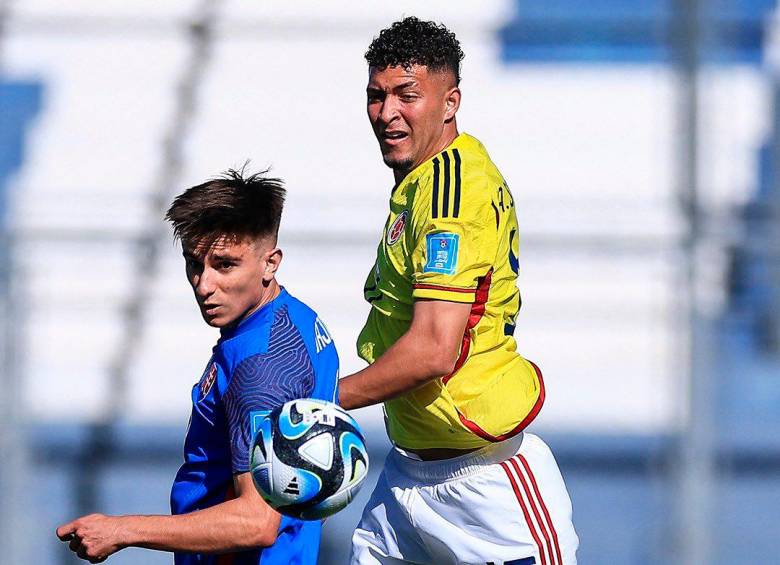 Andrés Salazar es titular indiscutido de la Selección Colombia Sub-20. FOTO FCF