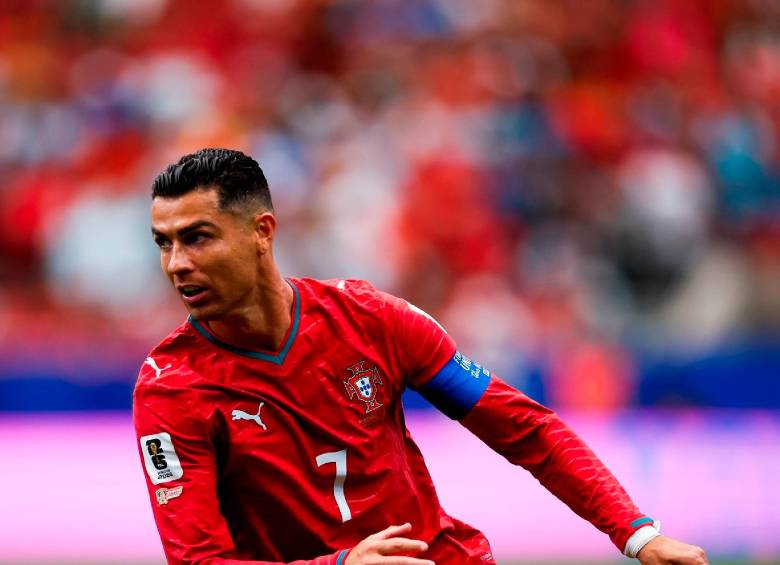 Cristiano Ronaldo, único jugador en anotar gol en seis mundiales. FOTO: @Cristiano
