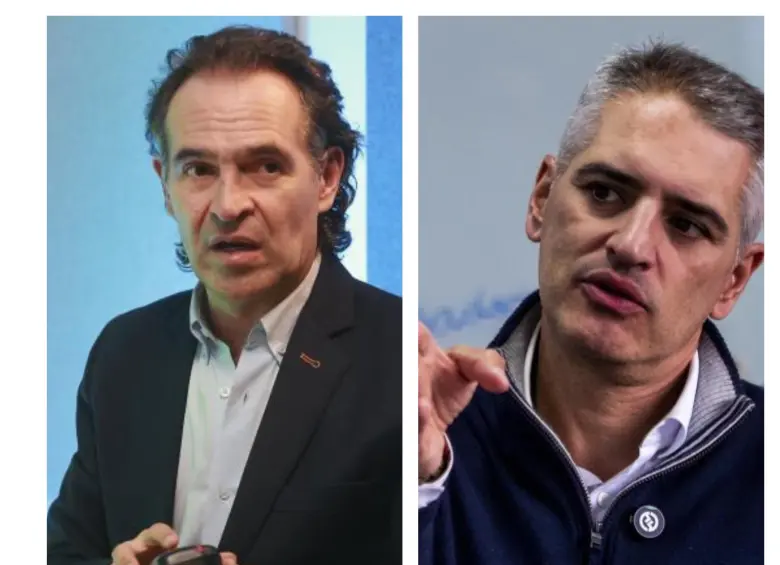 Federico Gutiérrez y Andrés Julián Rendón movieron sus fichas a un año de terminar su periodo. Foto: EL COLOMBIANO