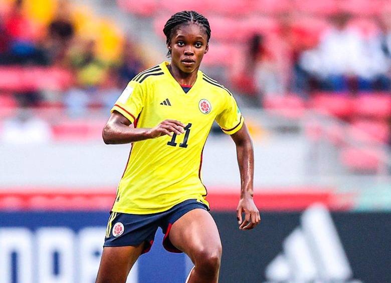 La colombiana es una de las jugadoras con más proyección a nivel internacional. FOTO: TOMADA DEL TWITTER DE @FCFSeleccionCol
