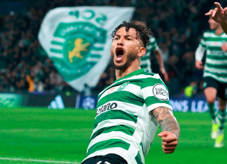 Luis Suárez atraviesa un momento extraordinario con el Sporting de Lisboa, que busca su clasificación directa a los octavos de final. FOTO @LigadeCampeones