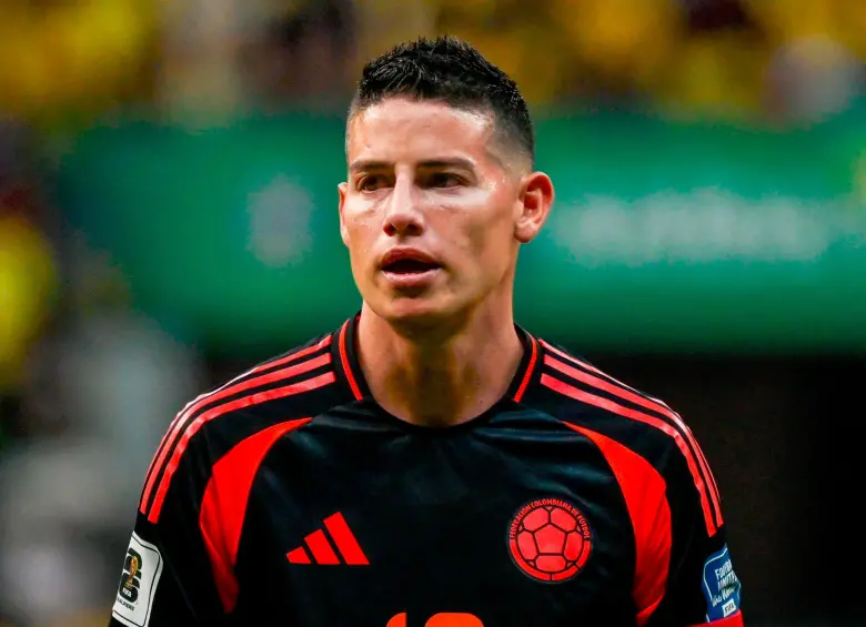 James Rodríguez vivió un momento incómodo en la zona mixta tras el partido frente a Brasil. FOTO @jamesdrodriguez