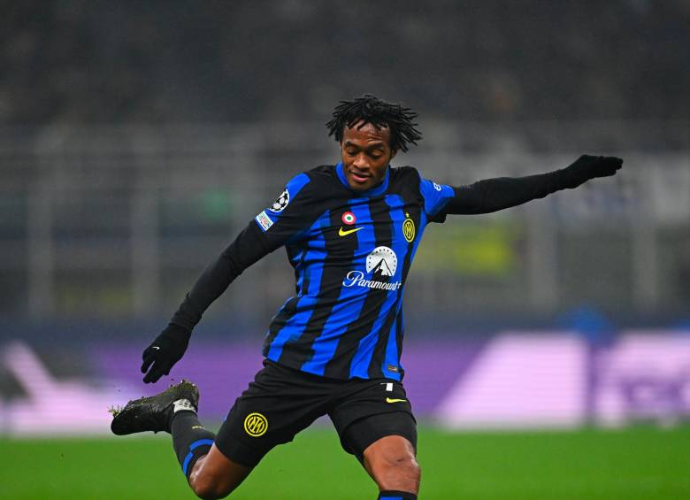 En la temporada, Juan Guillermo Cuadrado participó de 9 encuentros, y solo fue titular en una ocasión. Aportó 2 asistencias. FOTO Tomada de ‘X’: @Inter