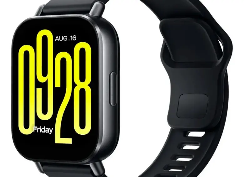 Este es el Xiaomi Redmi Watch 5 Active. FOTO: Cortesía Xiaomi