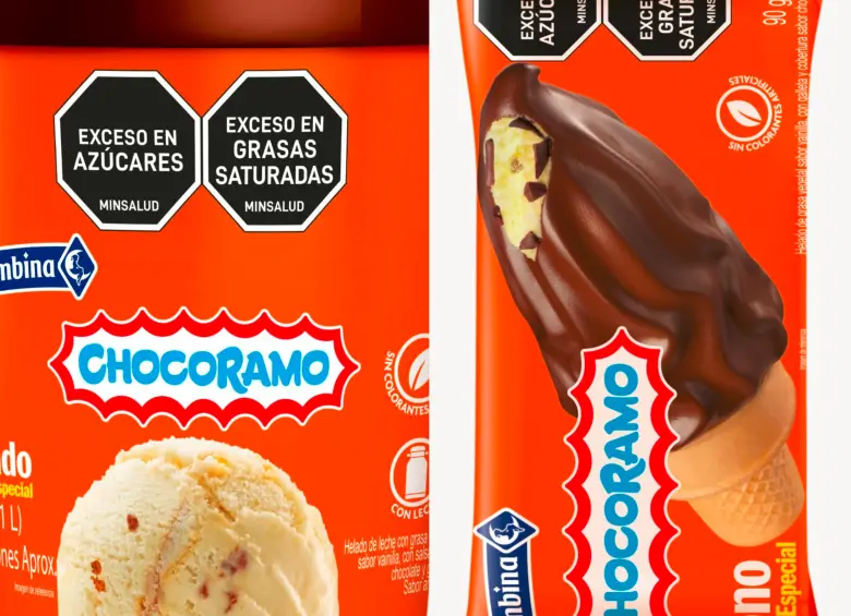 Colombina y Ramo lograron alianza para sacar un helado del icónico Chocoramo. FOTO CORTESÍA. 