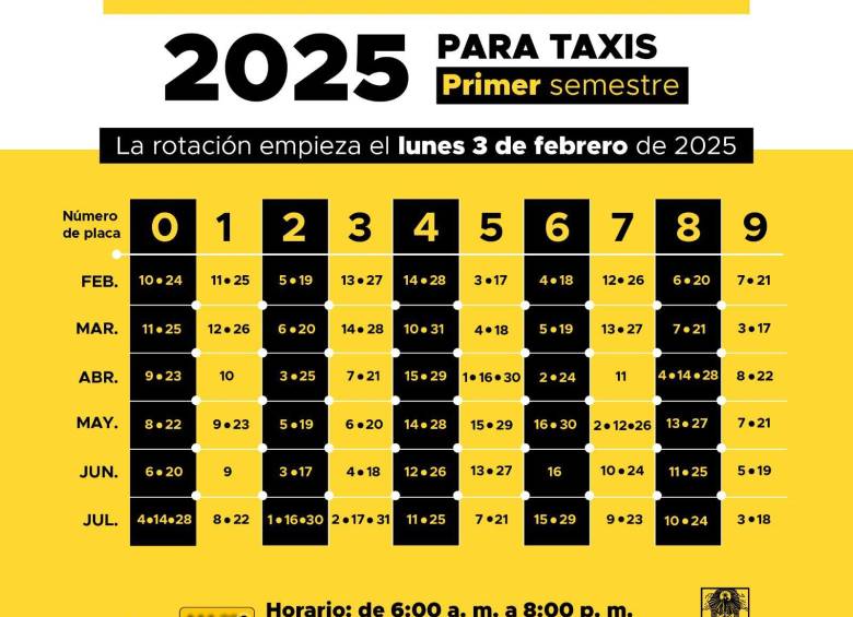 Que las lluvias no le nublen el juicio: esté pendiente de obedecer al pico y placa que rige hoy en Medellín