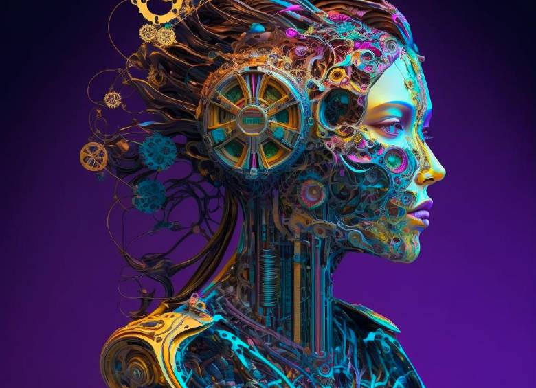 Aunque hay preocupación por el futuro de la IA, también hay muchas aplicaciones positivas. Foto MidJourney-Lisa Franks