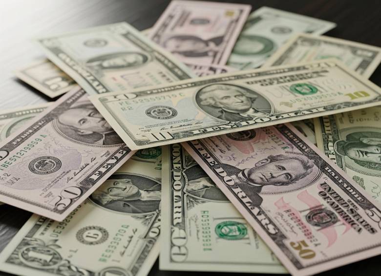 El precio del dólar en Colombia ha mostrado señales de debilidad. FOTO: Made with Google AI