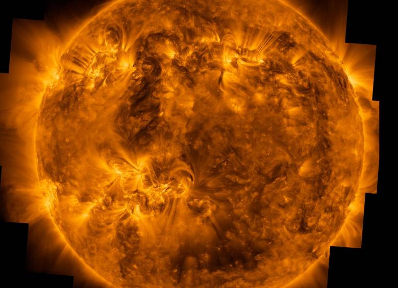 Una foto del Sol en luz ultravioleta. FOTO Cortesía ESA