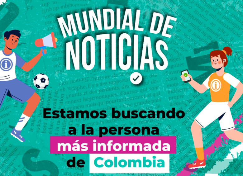 La iniciativa “Mundial de noticias” busca encontrar a la persona más informada del país e incentivar el consumo responsable de noticias para evitar la desinformación. 