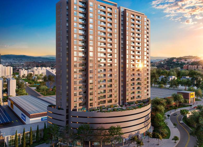 Render ilustrativo del proyecto Colina Living en lanzamiento de AyC. Foto: cortesía. 