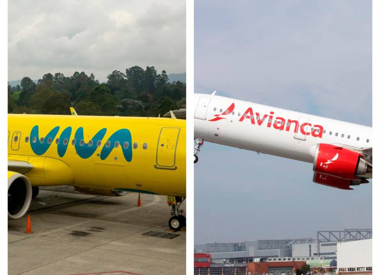 Para darse una mayor idea de la magnitud de la salida de Viva del mercado, en conjunto Avianca y la low cost movilizaron 57% de los pasajeros domésticos de Colombia en 2021. FOTO: ARCHIVO