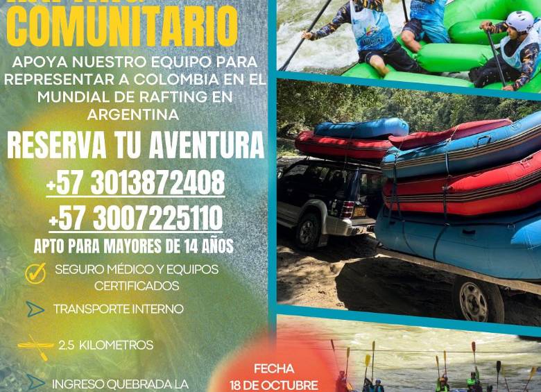 Equipos de rafting de San Luis lograron cupo al mundial de Argentina y ahora buscan recursos para viajar