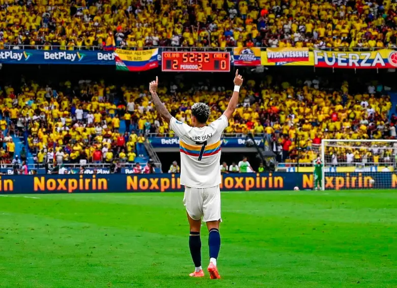 Luis Fernando Díaz cuesta 70 millones de euros según Transfermarkt. FOTO: LUISFDIAZ19