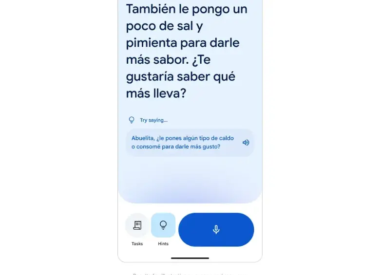 Así funciona la opción de pronunciación con IA en la app. FOTO cortesía