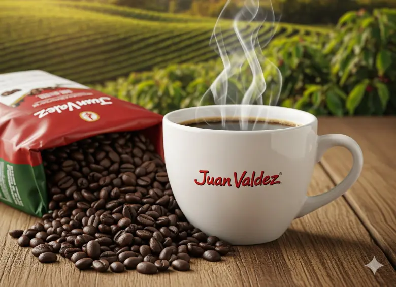 Café Juan Valdez. FOTO: Made with Google AI
