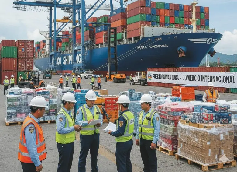 Se pasó de 383.376 toneladas de productos asiáticos en junio de 2024 a 577.950 en el primer semestre de este año. FOTO: Made with Google AI