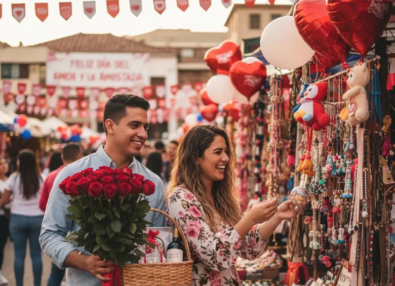 El informe revela que solo en pagos digitales el ticket promedio fue de 116.641 pesos, complementando la encuesta de Fenalco que estimaba que en general el 66% gastaría hasta 100 mil, mientras que el 21% estaba entre los 100 y 200 mil pesos. FOTO: Made with Google AI
