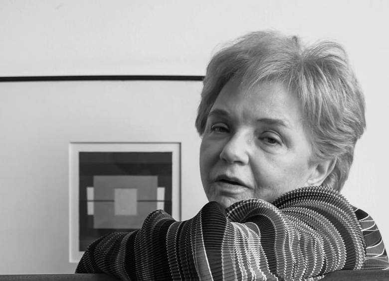 Fanny Sanín se ha destacado por su aporte al arte abstracto y geométrico a nivel internacional. FOTO: Cortesía Olga Lucia Jordan