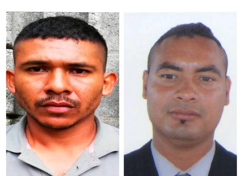 Alias Richard y alias Silvestre deben responder por terrorismo, concierto para delinquir y homicidio. FOTO: CORTESÍA