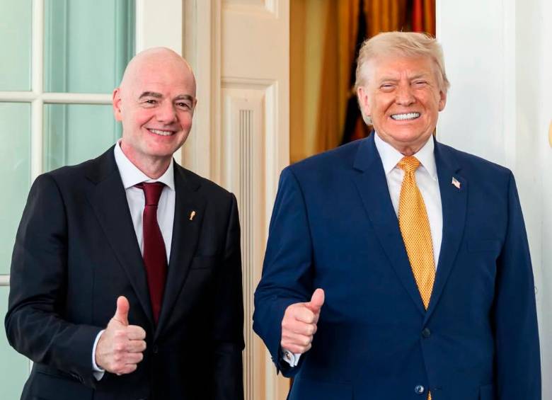 Gianni Infantino y Donald Trump entregarán el trofeo de la Copa del Mundo de la FIFA. FOTO: Instagram gianni_infantino