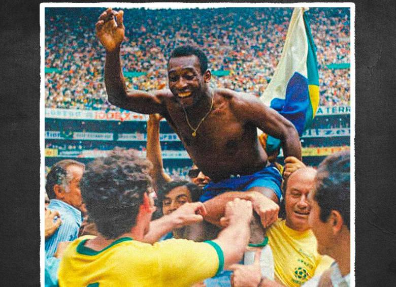 Pelé es el jugador que más mundiales ha ganado en la historia del fútbol con tres. FOTO: TOMADA DEL TWITTER DE @FCFSeleccionCol