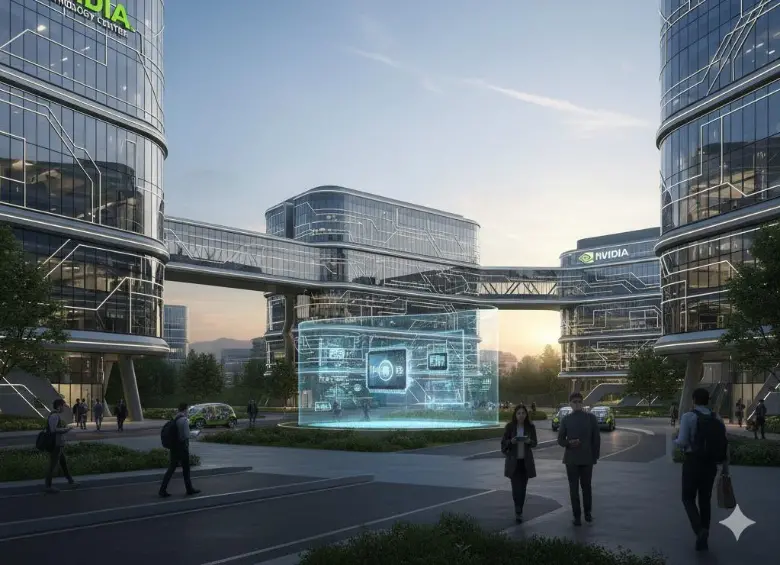 Nvidia la empresa con mayor valorización de la historia. FOTO: Made with Google AI