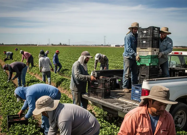Lo que antes parecía inamovible en el discurso republicano —tolerancia cero frente a la migración irregular— ahora empieza a abrir espacio para matices. Si bien Trump mantiene su línea dura contra los migrantes “criminales”, empieza a reconocer que no todos los expulsados son prescindibles. FOTO: imagen ilustrativa generada con IA.