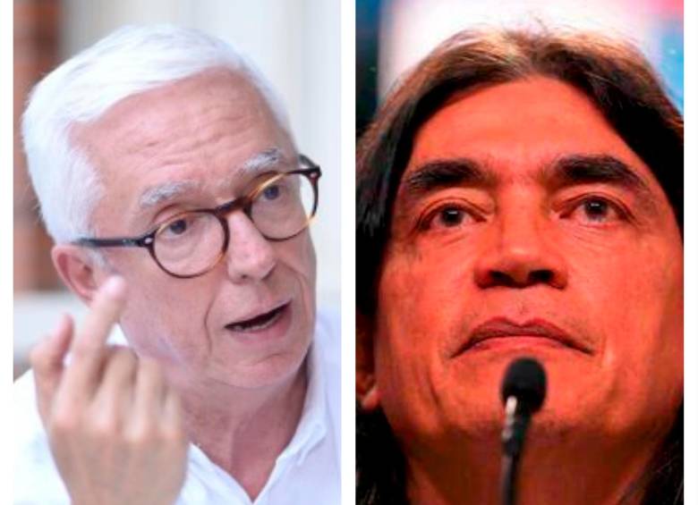 Jorge Robledo y Gustavo Bolívar estuvieron juntos en el Senado entre 2018 y 2022. FOTO COLPRENSA