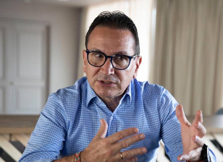 Juan Carlos Mora, presidente de Bancolombia, es el banquero más influyente del país . FOTO archivo
