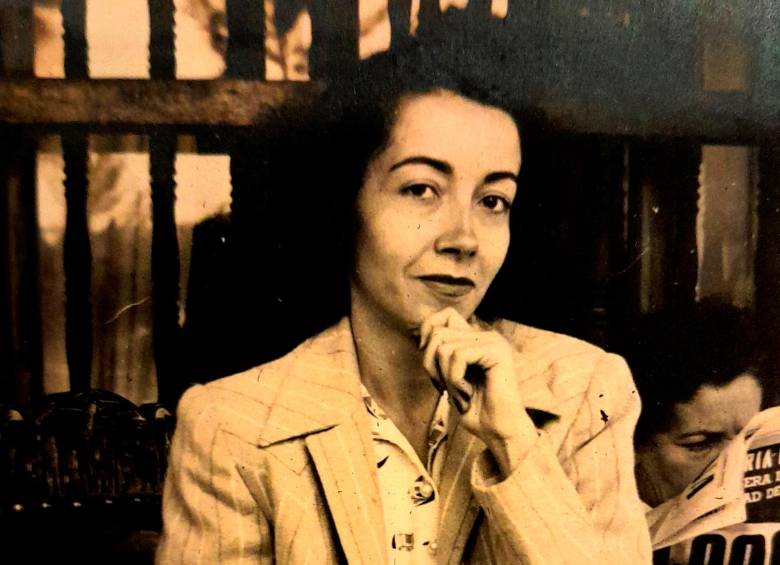 La pintora Mariela Restrepo nació en 1924 y murió en 2020. Su trabajo pictórico comenzó en el decenio de 1970. Foto: Cortesía.