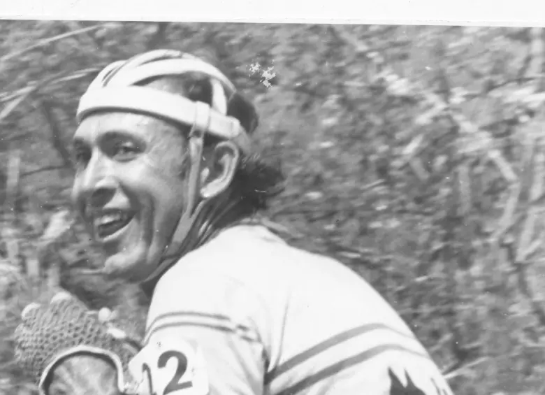 El ciclismo le brindó a Martín felicidad y éxito en su carrera deportiva. Foto: El Colombiano